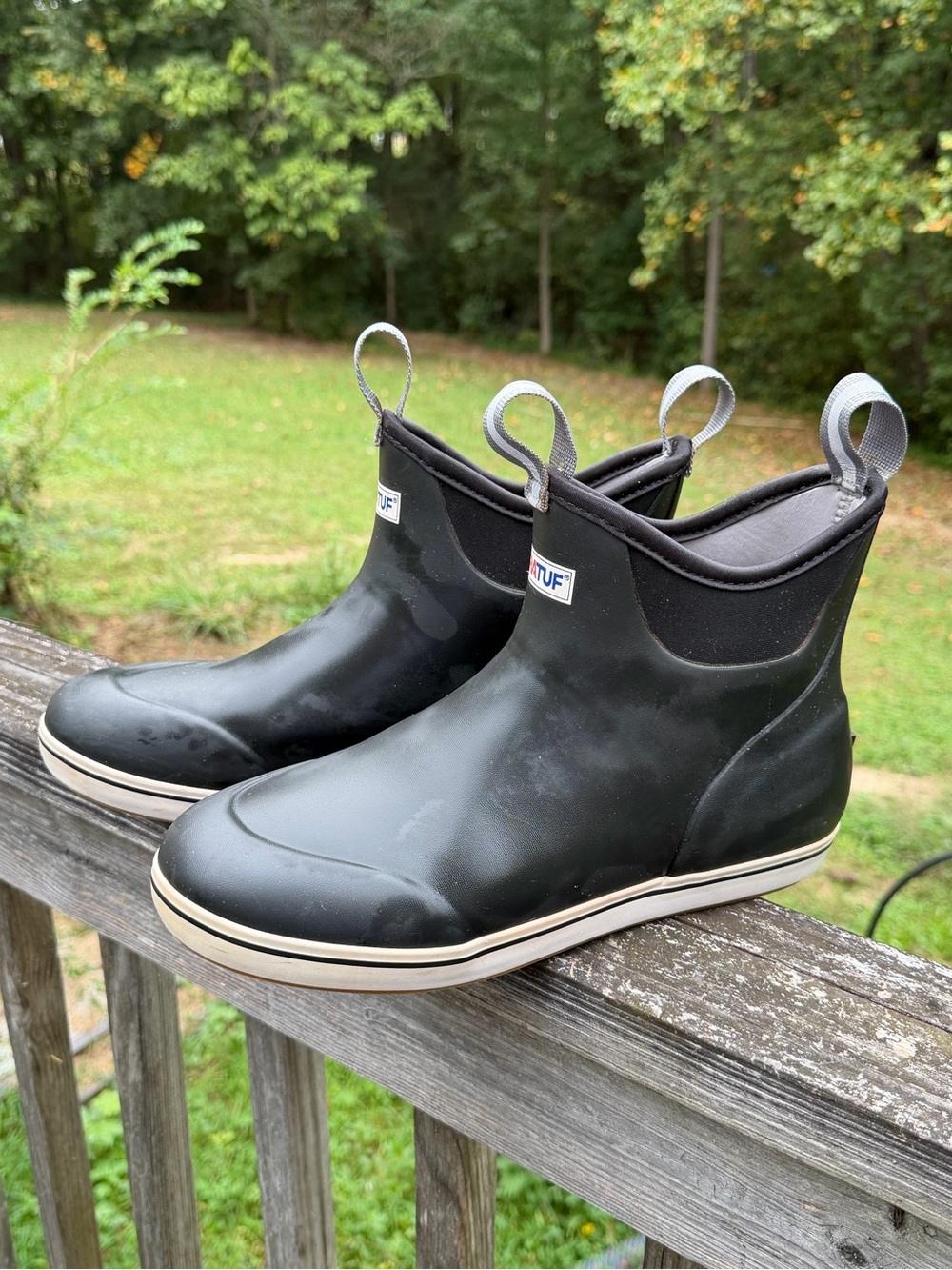 Xtratuf Black Outdoor Rubber Rain Boots Shoes
Gardening Unisex 10 Or 8
